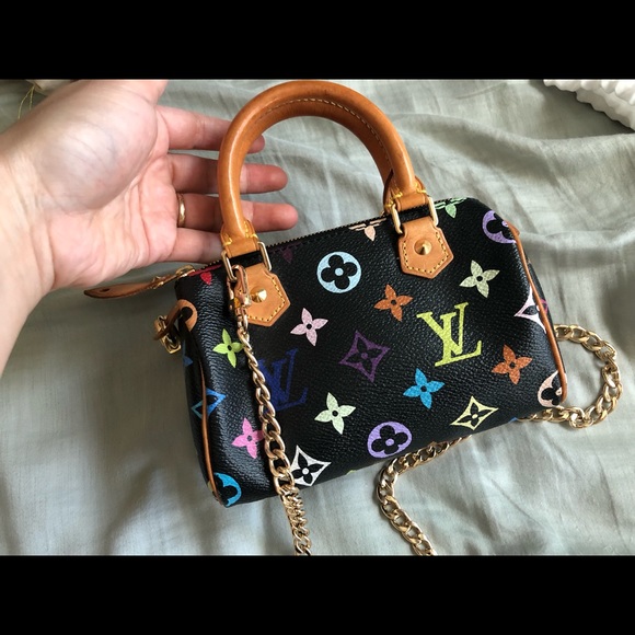 Authentic Louis Vuitton mini speedy multi color - Picture 3 of 8